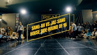 SANG-AH VS JAE-SANG｜Round of 16#2｜HOUSE SIDE｜2024 REAL vol 10 by HIPHOP HOUSE