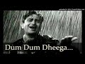 Chhalia (1960)-Dum dum diga diga (Full Song -All 3 Stanzas)