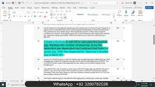 Exp22_Excel_Ch02_ML1 - Katherine's Coffee Shop Weekly Payroll | Exp22 Excel Ch02 ML1 Katherine's