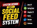 Build Social Feed System | Part 1 | Spring Boot + Angular + Redis + Docker + System Design