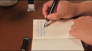 Montblanc 149 Origin Fountain Pen Unboxing \u0026 Writing ASMR | Pilot kon-peki | Relaxing Sounds