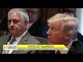 Rex Tillerson opens up on Trump and his firing We did not have a common value system