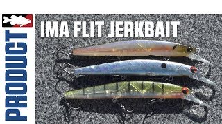 New Ima Flit Jerkbait Colors with Todd Kline