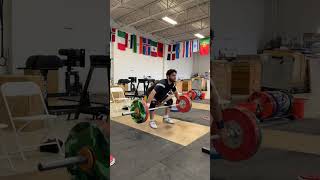 93kg/205lbs snatch #olympicweightlifting #snatch