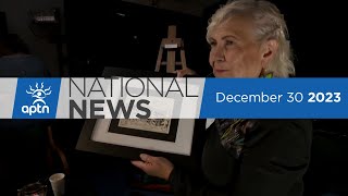 APTN National News December 30, 2023 – Indigenous artists, musicians and athletes