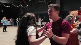 Beginners Contra Dancers Lesson with Seth Tepfer at Sautee