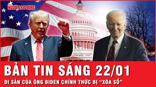 Thời sự sáng 22-1: Tổng thống Trump nhậm chức, di sản của ông Biden chính thức bị “xóa sổ” | Tin tức