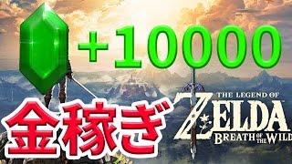 [ゼルダの伝説Botw]超高速!? すぐにルピー欲しい方必見!!! ルピー稼ぎ