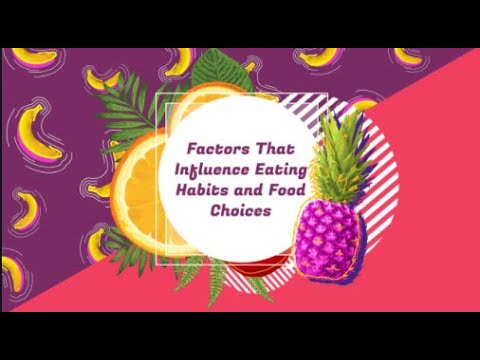 What factors influence food preferences?