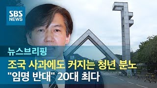 조국 사과에도 커지는 청년 분노…\