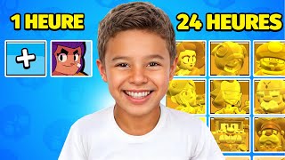 J’ai Amélioré Le Compte BRAWL STARS De Mon Abonné Pendant 24 Heures !