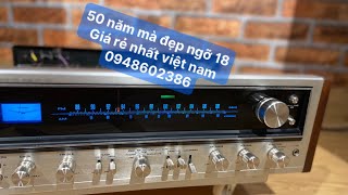 Pioneer SX 737 Receiver Vintage 1974 gần 50 năm mà đẹp như gái 18 giá rẻ nhất việt nam bao cước