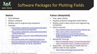 2D - Plotting Scalar and Vector Fields with Python