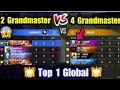 4v4 🗿Grandmaster😱 lobby in free fire cs rank ||