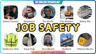 40 Job Safety English Words | Simple ways to learn new vocabulary | English vocabulary with Pictures