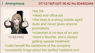 Anon Gets Revenge On Cheating Coworker And Boss — 4Chan Greentext Stories