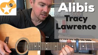 Alibis | Tracy Lawrence | Beginner Guitar Lesson