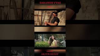 Arjun reddy copy scene  | Kabir singh vs Saransh vyas |Acting of arjun reddy movie