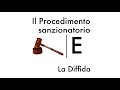 la procedura sanzionatoria e la diffida