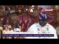 hear the reason why hon. abiola makinde celebrate annual thanksgiving and also give to his people.