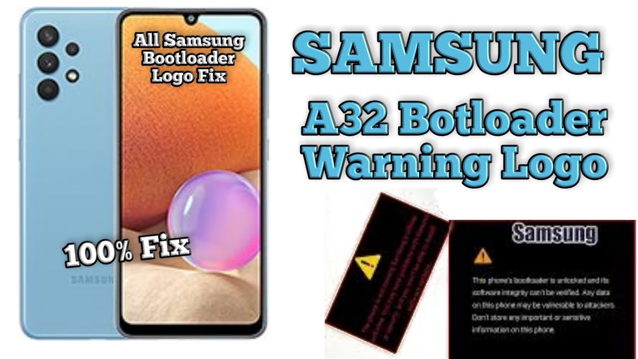 How To Hide Bootloader Unlock Warning In Any Samsung Phone | Remove ...