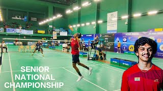 SANKAR MUTHUSAMY V/S YASH YOGI SENIOR NATIONAL BADMINTON CHAMPIONSHIP KARNATAKA MS