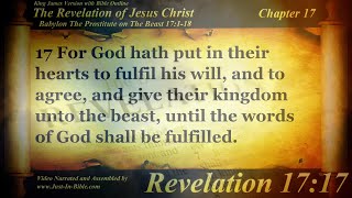 The Revelation of Jesus Christ Chapter 17 - Bible Book #66 - The Holy Bible KJV Read Along