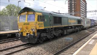 Freight trains at Bedminster Swindon Bath spa & Keynsham 7th & 8th July 2019