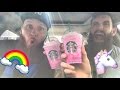 STARBUCKS UNICORN FRAPPUCCINO TASTE TEST!!!! IS IT WORTH THE HYPE?!?!