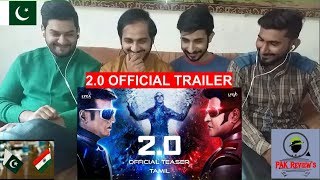 Pakistani Reaction On 2.0 - Official Trailer [Hindi] | Rajinikanth | Akshay Kumar | A R Rahman |