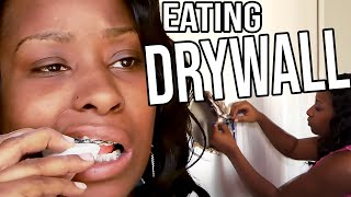 This Woman Can't Stop Eating Her Walls