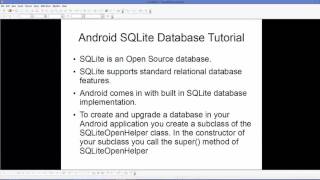 Android SQLite Database #1 | Complete Android Tutorials | SQlite Database Insert into database