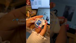 💙unboxing \u0026 customizing my blue tamagotchi uni #aesthetic #unboxing #tamagotchi #tamagotchiuni