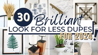 🌟 HIGH END LOOK FOR LESS DUPES FOR YOUR HOME IN 2024