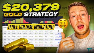$20,379 1 Minute GOLD Scalping Strategy (BEST Volume Indicator!)