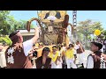 4k hdr 2024.05.05 八代大歳神社 登龍門祭 八代大屋台 岡田先代屋台 練り 岩神社前～蔵入 播州春祭り