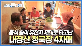 전주,서울,남양주 전국 각지에 흩어져 사는 4자매들이 가을 내장산에 모인 이유┃음식 솜씨는 유전이라는 것을 보여주는 영상┃한국기행┃#골라듄다큐