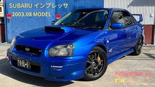 【在庫車紹介】H15年式　インプレッサ　WRX STi　走りの6速マニュアル　車高調　社外マフラー　社外メーター等カスタム多数の1台です。