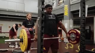 We Get To | 2025 Gopher Football Winter Workouts
