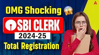 SBI CLERK 2024-25 Form Fill Up | Competition हुआ 100 गुना 😲 | SBI CLERK Total Registration