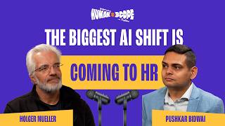 AI Won't Kill HR - It Will Finally Free It | Holger Mueller on the Future of Work