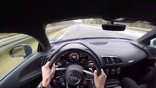 Oh My God : Audi R8 Top Speed 2018