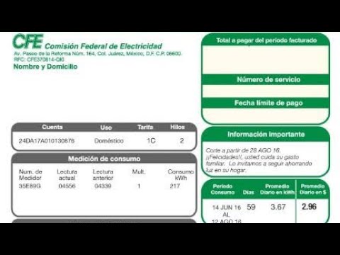 COMO DESCARGAR E IMPRIMIR EL RECIBO DE LUZ RAPIDO Y FACIL - YouTube