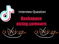 Backspace String compare | Javascript - Leetcode 844