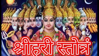 श्रीहरी स्तोत्रं | Shree Hari Stotram