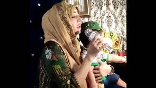new whatsapp status kalam by azam waheed | with her cute son | Naat Shareef