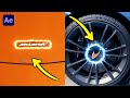 Create a FIRE/ELECTRIC Glow Outline on a Car Logo! | After Effects