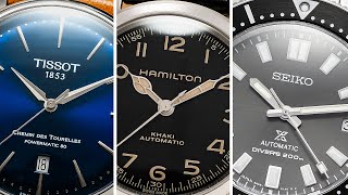 Building Complete Three-Watch Collections With Single Brands - Tissot, Seiko, & Hamilton