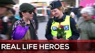 Where Police Meets Humanity & Heroism 4 REAL LIFE HEROES