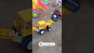 car #toys #tractor #helicopter JCB truck 🚛 and car racing cartoon video